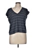 Ann Taylor LOFT Outlet Gray Short Sleeve Top Size M - photo 1