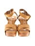 Tory Burch 100% Leather Yellow Tan Wedges Size 9 - photo 2