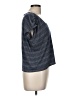 Ann Taylor LOFT Outlet Gray Short Sleeve Top Size M - photo 4