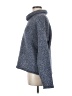 Columbia 100% Polyester Tweed Blue Turtleneck Sweater Size M - photo 5