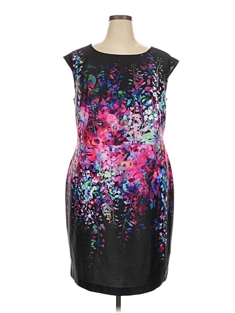 Pre-owned Julia Jordan Cocktail Dress In Black