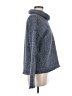 Columbia 100% Polyester Tweed Blue Turtleneck Sweater Size M - photo 4