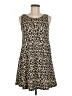 Unbranded Animal Print Tan Casual Dress Size S - photo 1