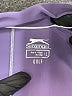 Slazenger 100% Polyester Purple Short Sleeve Blouse Size L - photo 7