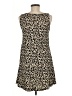 Unbranded Animal Print Tan Casual Dress Size S - photo 2