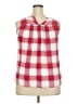 Torrid 100% Rayon Red Sleeveless Blouse Size 2X Plus (2) - photo 2