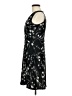 Kaileigh Graphic Black Cocktail Dress Size M - photo 5