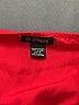 Feathers 100% Polyester Red Sleeveless Blouse Size S - photo 7