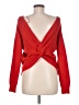 Love Tree 100% Acrylic Red Long Sleeve Top Size S - photo 2