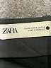 Zara 100% Polyester Black Formal Skirt Size M - photo 3