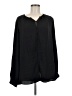 Nine West 100% Polyester Black Long Sleeve Blouse One size - photo 1