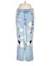 PacSun Graphic Blue Jeans Size 28 waist - photo 1