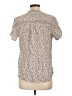 Max Studio Polka Dots Ivory Short Sleeve Blouse Size L - photo 2