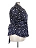 Cato 100% Polyester Stars Blue Short Sleeve Blouse Size 22 - photo 4