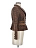 Marciano 100% Virgin Wool Tweed Brown Wool Blazer Size 2 - photo 4