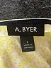 A. Byer 100% Polyester Yellow Sleeveless Blouse Size L - photo 7