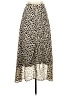 TCEC Animal Print Ivory Casual Skirt Size L - photo 1