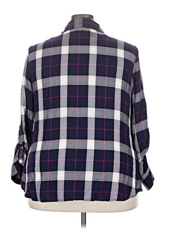 Faded Glory Long Sleeve Button-Down Shirt (view 2)