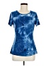 VOGO Athletica Tie-dye Blue Active T-Shirt Size M - photo 1