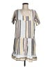 Evy's Tree Stripes Gray Casual Dress Size M - photo 1