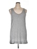 Kenar 100% Rayon Silver Sleeveless T-Shirt Size 1X - photo 1