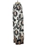 Unbranded 100% Cotton Paisley Ivory Casual Pants Size 24 waist (estimated) - photo 5