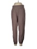 JoyLab Solid Brown Sweatpants Size L - photo 1