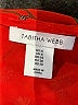 Tabitha Webb 100% Polyester Paisley Red Casual Dress Size 6 - photo 7