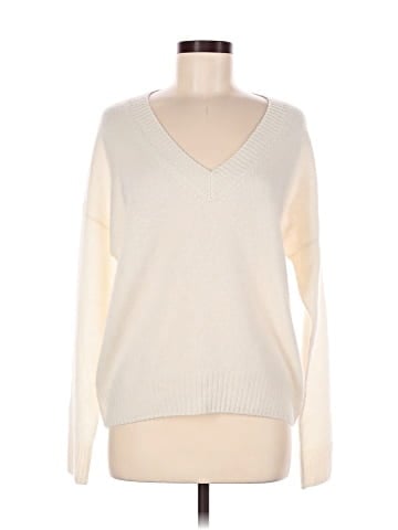 White + Warren Cashmere Pullover Sweater (view 1)