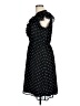 Worthington 100% Polyester Polka Dots Black Casual Dress Size 10 - photo 5