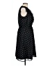 Worthington 100% Polyester Polka Dots Black Casual Dress Size 10 - photo 4