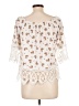 Love J Ivory 3/4 Sleeve Blouse Size L - photo 2