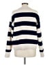 On 34th 100% Polyester Stripes Ivory Pullover Sweater Size M - photo 2