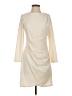 Express Solid Ivory Cocktail Dress Size S (petite) - photo 1