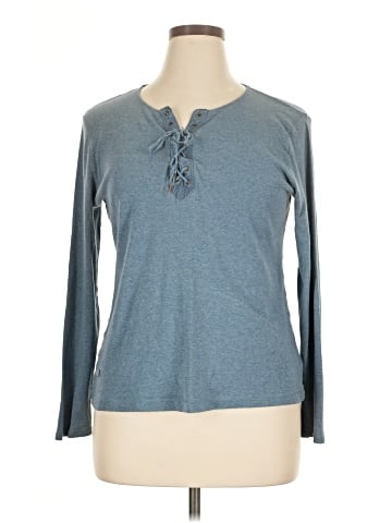 Lauren Jeans Co. Long Sleeve Henley (view 1)