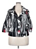 Joseph Ribkoff Stripes Black Jacket Size 18 - photo 1