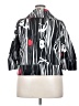 Joseph Ribkoff Stripes Black Jacket Size 18 - photo 2