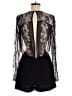 BCBGeneration 100% Polyester Black Romper Size 6 - photo 2
