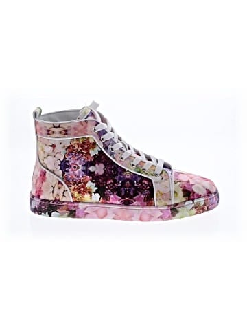 Christian Louboutin Louis Orlato Flat Crepe Satin Sneakers (view 1)