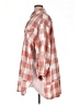 Easel Checkered-gingham Pink 3/4 Sleeve Blouse Size 1X - photo 5