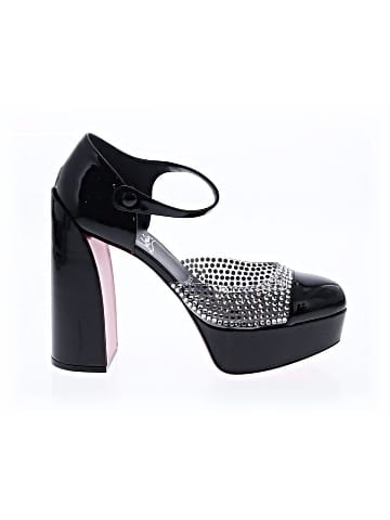 Christian Louboutin Patent Leather Movida MJ Strass Pump 140mm (view 1)