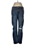 Zara Basic Hearts Blue Jeans Size 4 - photo 1