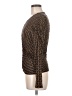 Veronica Beard Brown Gold Long Sleeve Top Size S - photo 5