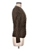 Veronica Beard Brown Gold Long Sleeve Top Size S - photo 4