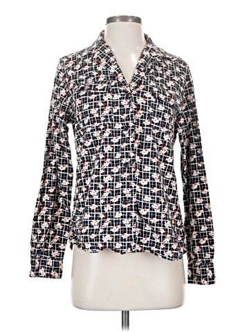 Ines de la Fressange for Uniqlo Long Sleeve Blouse (view 1)