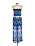 Desigual Paisley Blue Jumpsuit Size 30 waist - photo 2