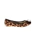 Jessica Simpson Animal Print Brown Flats Size 5 1/2 - photo 1