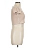 Love Charm Tan Short Sleeve Turtleneck Size L - photo 4
