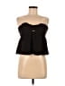 Shein Black Sleeveless Blouse Size 6 - photo 1