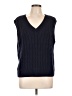 Gap 100% Cotton Blue Sweater Vest Size L (tall) - photo 1